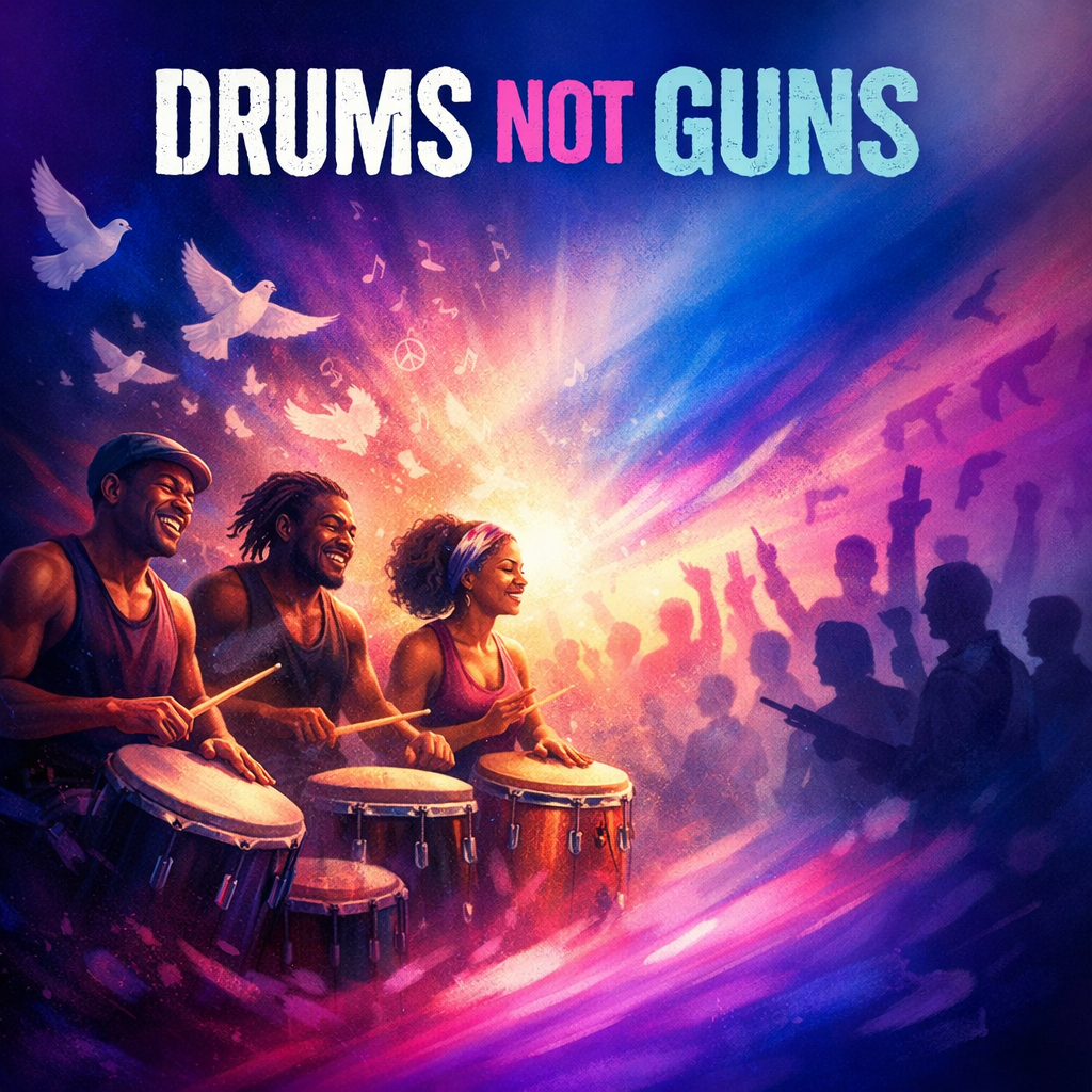 DRUMBS NOT GUNS